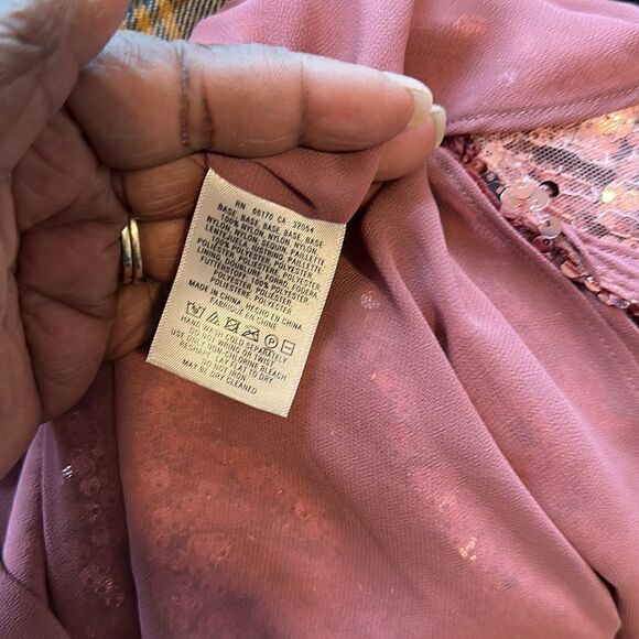 Moulinette Soeurs V-neck Sequined Blouse 0 - Picture 5 of 6